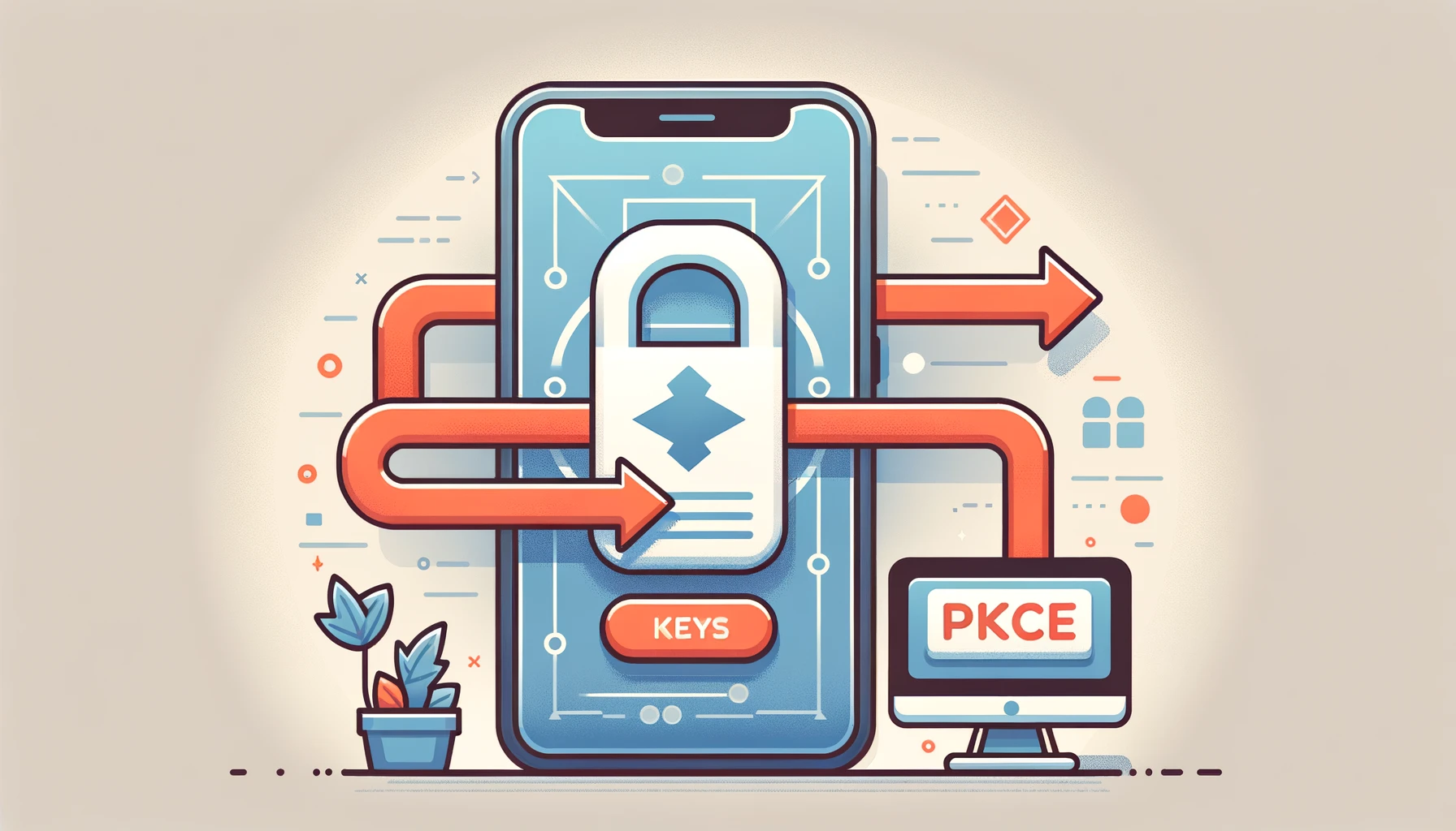 The OAuth2 flow for native apps: PKCE